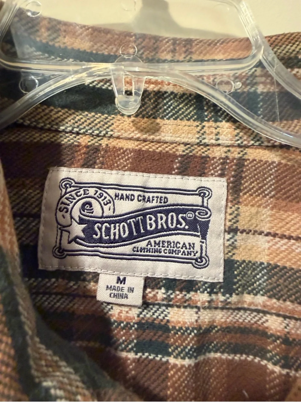 Schott Bros. Flannel shirt Men’s medium